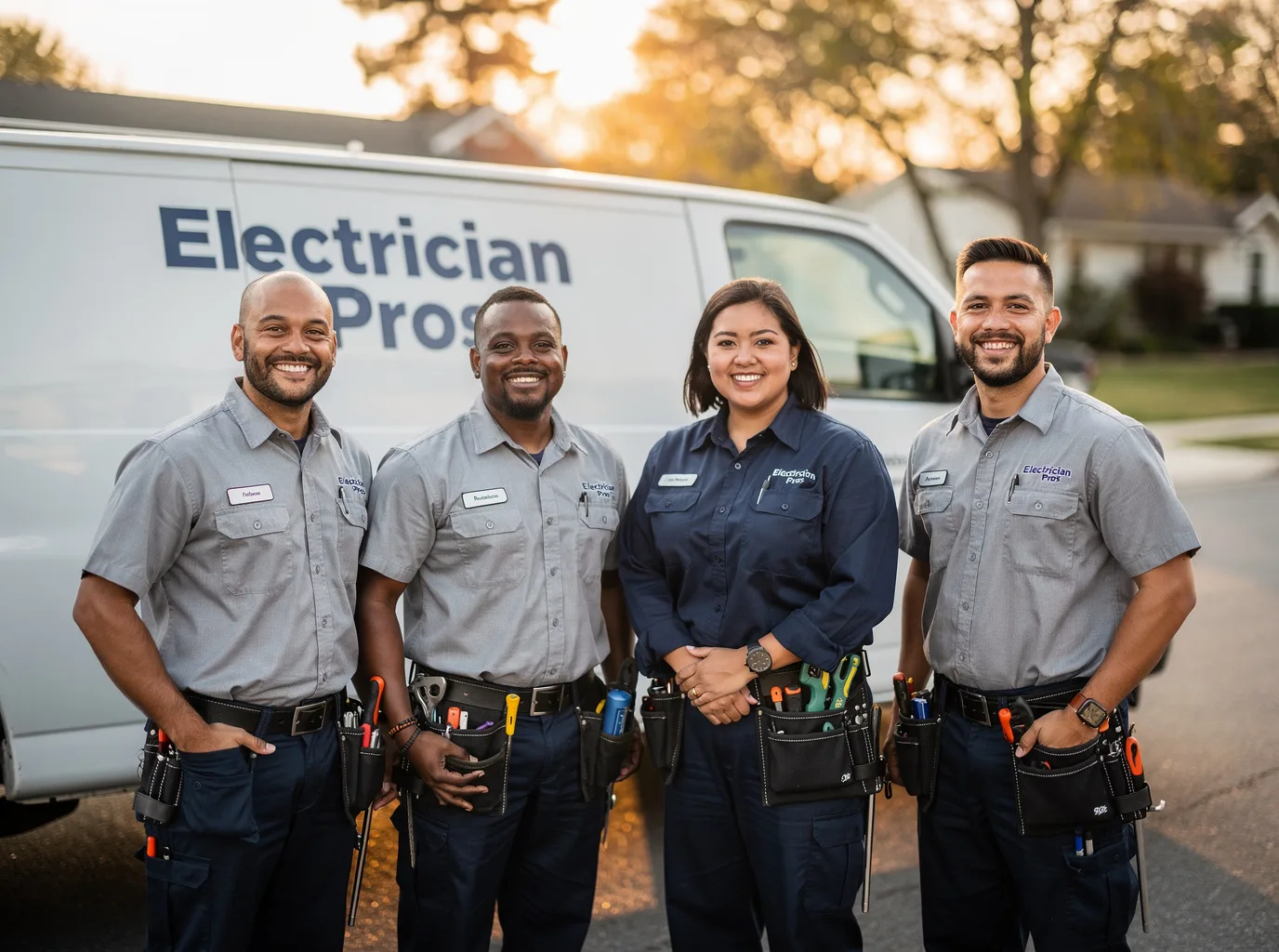 Electrician company in Hamshire, TX